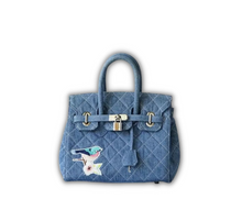 Load image into Gallery viewer, Icon Bag - Your Own Denim Birkin
