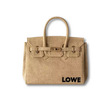 Load image into Gallery viewer, Icon Bag - Your Own Burlap Birkin
