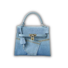Load image into Gallery viewer, Icon Bag - Your Own Denim Kelly
