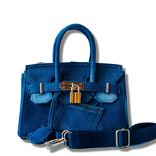 Load image into Gallery viewer, Icon Bag - Your Own Denim Birkin
