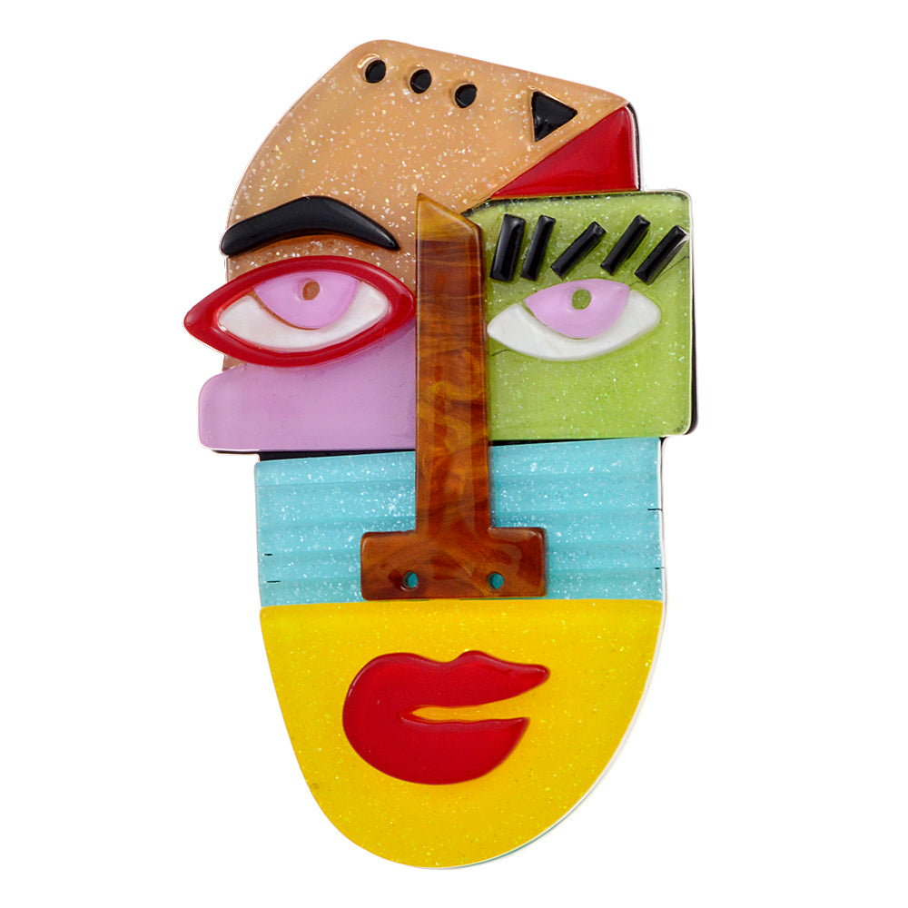 Accessories - Brooch : Japanese Anime Human Face Brooch / Batch